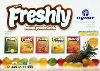 Ognar Freshly Fruit Flavored Instant Powder Drinks