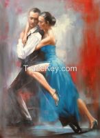 Dancing lovers-reproduction of Fabian Perez