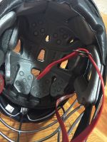 Cascade Pro 7 Seven Lacrosse Helmet New Black Red