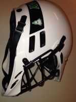 New Ml Mediumlarge White Clh2 Cascade Lacrosse Helmet Youth Boys