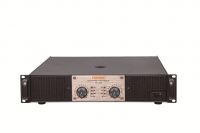 2U class AB professional power amplifier (2*600W at 8 homn)