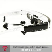 98 Inch 16:9 Wide Screen Virtual Display 3d Video Glasses Movies On Portable Eyewear Screen Support 1080p