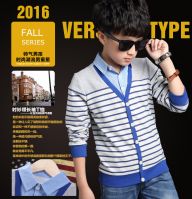 Yq005  Boys' Long Sleeve Circular Collar T-shirt