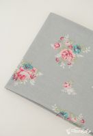 Printed cotton fabric - Shabby garden