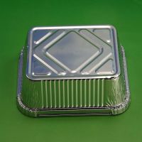 Hot Sales Aluminum Foil Container 9 Inch Aluminum Foil Tart Pan With Lid For Food Packing 