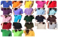 Short Sleeve T-shirts with various colors and Size