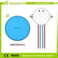 Home Automation Wireless Self-powered Light Switch