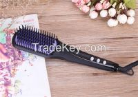 2016 Electric Hair Straightening Brush/Comb with Ceramic Coating