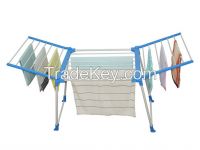Folding aliform laundry drying rack