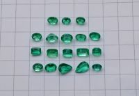 18.67 Cts Natural Colombian Emerald Lot Mixed