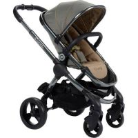 iCandy Peach Pushchair with Grey Chassis & Olive Hood