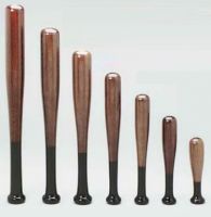 wooden baseball bats