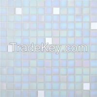 excellent color cracked glass mosaic tiles