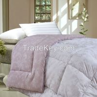 Superfine polyester quilted comforter set polyester quilt bedding set