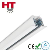 Haotai 3 Phases LED Light Recessed Track System LED Ceiling Track Rail