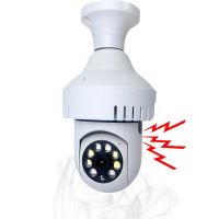 3 in 1 Smoke Detector Alarm Light Bulb Camera WiFi