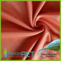 Fit Double Knit Fabric Recycled Plastic Bird Eye Fabrics