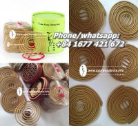 Natural Agarwood Incense Coil - Vietnam High Quality Oud Products