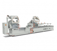 Digital display double head cutting saw  for aluminum and Upvc