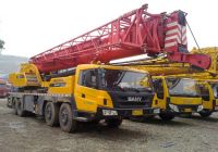used sany 75t mobile crane 75 ton used truck crane 75 ton sany qy75c