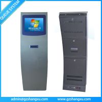 17" Touch Screen Ticket Dispenser Kiosk For Bank Queue System SX-Q173