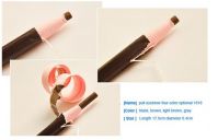 Waterproof Eyebrow Pull-pencil -brown, Neutral Browm,black ,grey