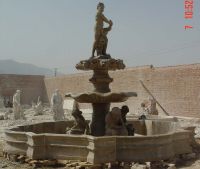 stone carving  fountain