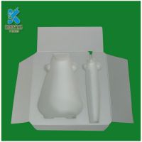 Recyclable custom mold pulp for cosmetic inner packaging