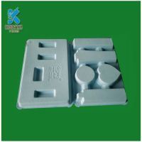 Bio-degradable custom mold pulp for cosmetic inner packaging