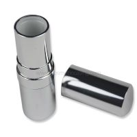 Aluminium Lipstick Container Silver Lipstick Tube Cosmetics Packaging Lipstick Case