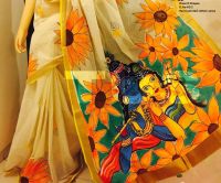 Hand Painted Silk Sarees