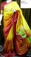 Hand Painted Sarees