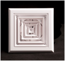 Square Jet Ceiling Diffusers