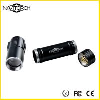 Zoomable Bottom Magnet Rechargeable Led Flashlight/led Torch (nk-1861)