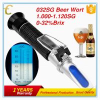 Rhb 0-32% Brix And 1.000-1.120sg Swort Beer Refractometer For Beer Testing
