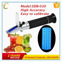 Brix Scale Refractometer 0 - 50% With Atc