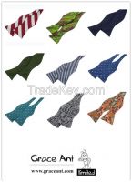 New Arrival 100% Silk Cheap Business Self Tie Bow Tie From Grace Ant