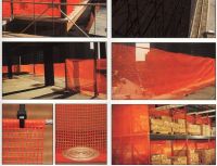 Orange Safety Guard Netting Scaffold Debris Netting