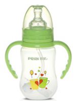 120ml Standard neck PP gourd feeding bottle with handle