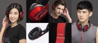 1MORE MK801 Over-Ear Headphones with In-line Microphone and Remote (Red) 