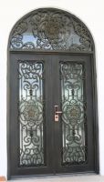 wrought iron door