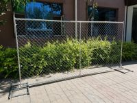 temporary chain link fence