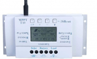 Y-SOALR MPPT 10A 20A 30A 40A LCD and USB 5 charging solar charge controller