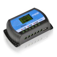 Y-SOLAR RTD10A 20A 30 LCD PWM 12v 24v solar charge controller