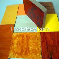 melamine mdf board and melamine particle board