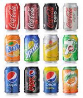 Coca Cola ,Fanta,Sprite 330ml Cans, drinks 24 x 330ml, Eenglish, arab , german text all available
