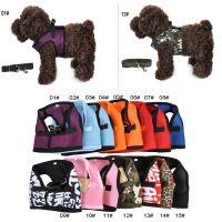 Nylon Mesh Pet dog Harness Vest Puppy Comfort Harness with Leads rope sets