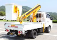 Dhs1200l Truck Mounted Aerial Work Platform Boom Crane Work Bucket