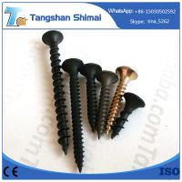 C1022 cheap black phosphated fine and coarse thread drywall screw, galvanized drywall screw