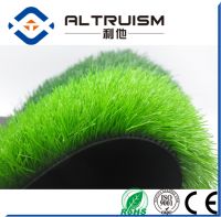 Anti UV / Fire resistance Green Garden Plastic Synthetic Grass